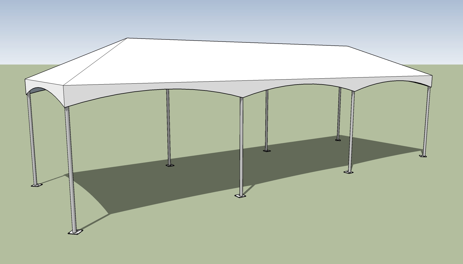 10x30 frame tent